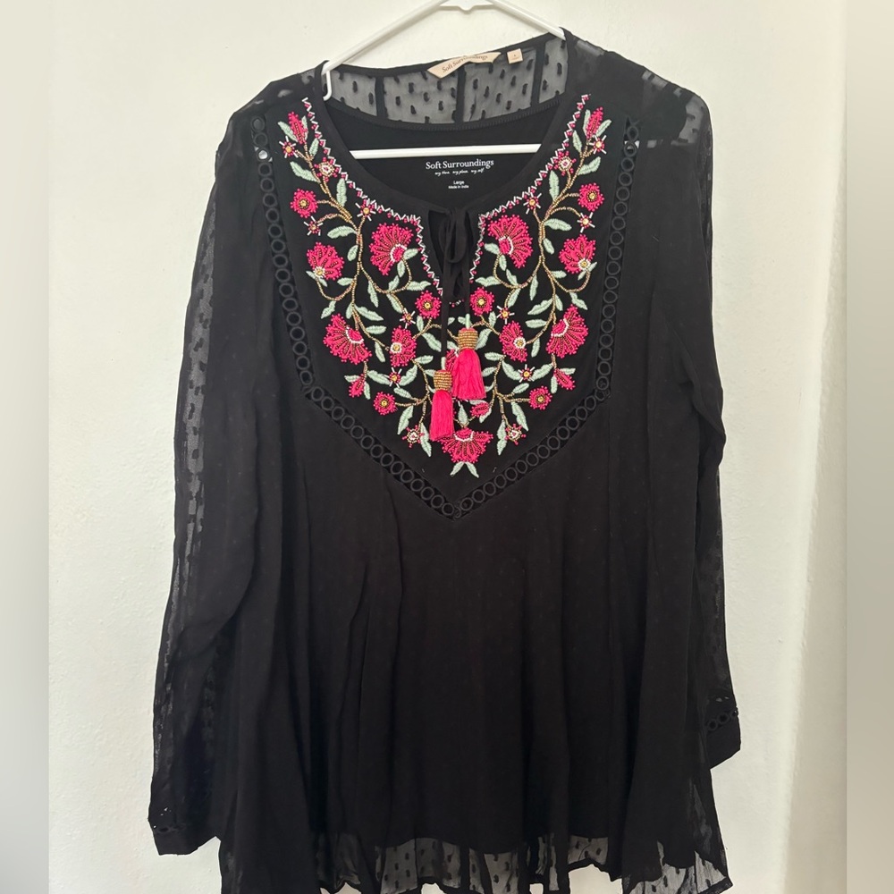 Soft surroundings blouse